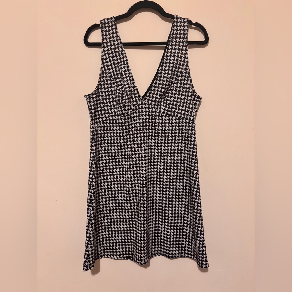Houndstooth dress